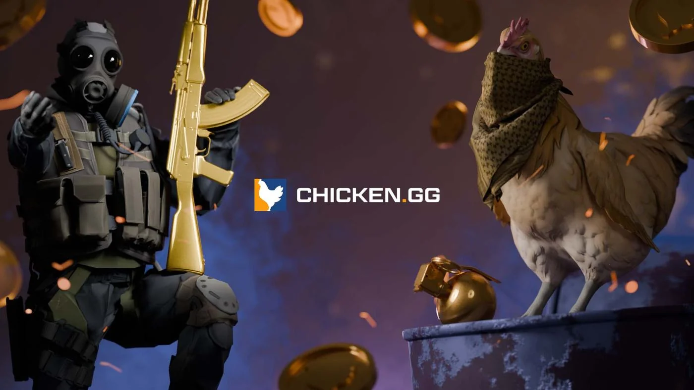 Chicken.gg platform banner