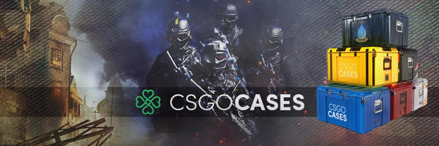 CSGOCASES platform banner