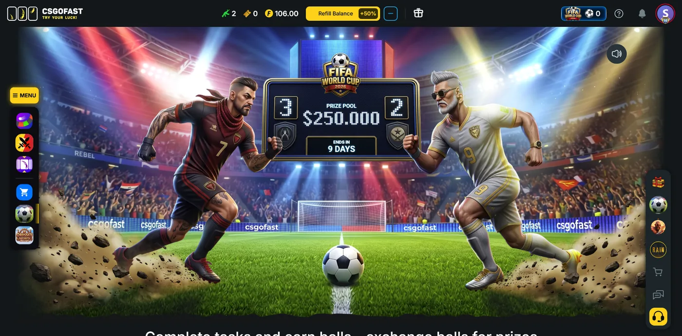 CSGOFast sports and esports betting section