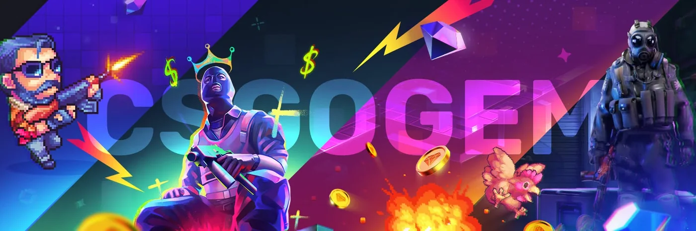 CSGOGem platform banner