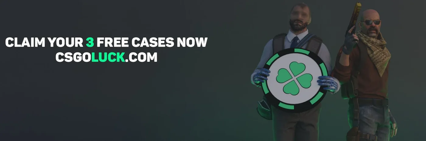 CSGOLuck platform banner