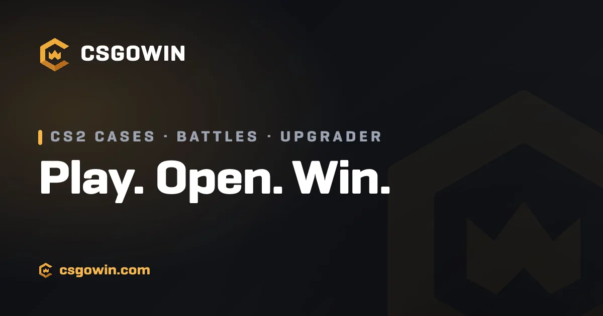 CSGOWin platform banner