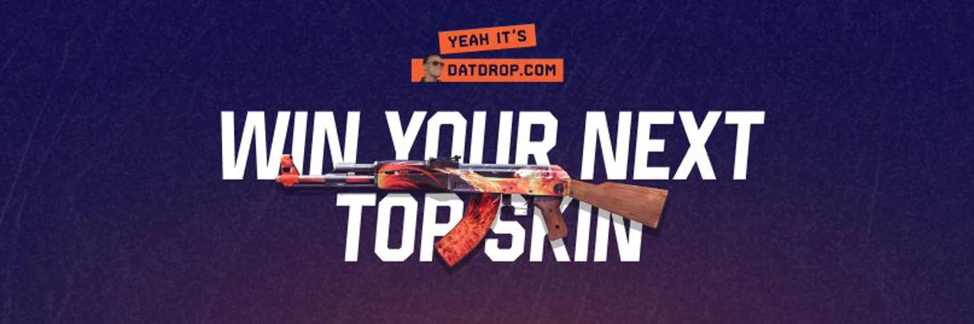 DatDrop platform banner