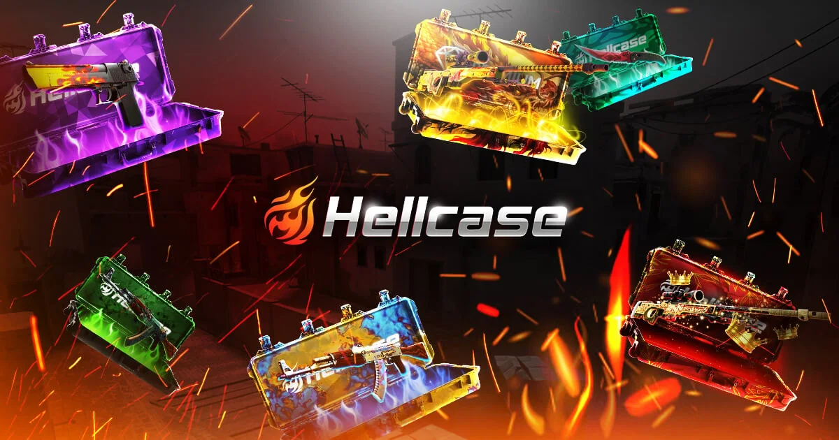 Hellcase platform banner