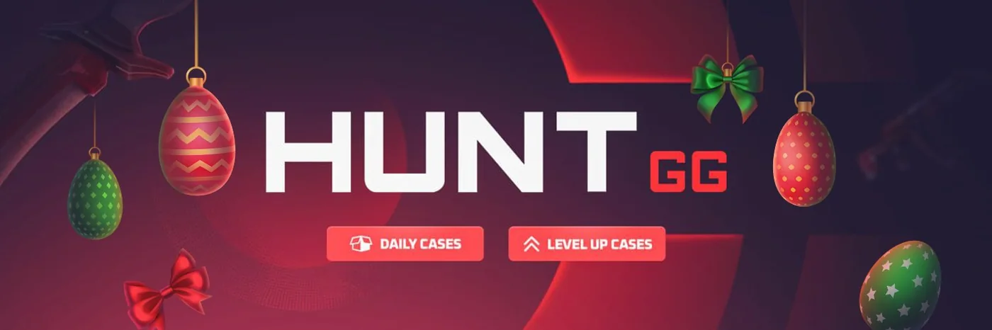 Hunt.gg platform banner