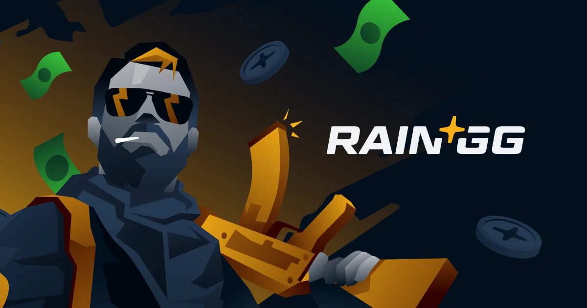 RainGG platform banner