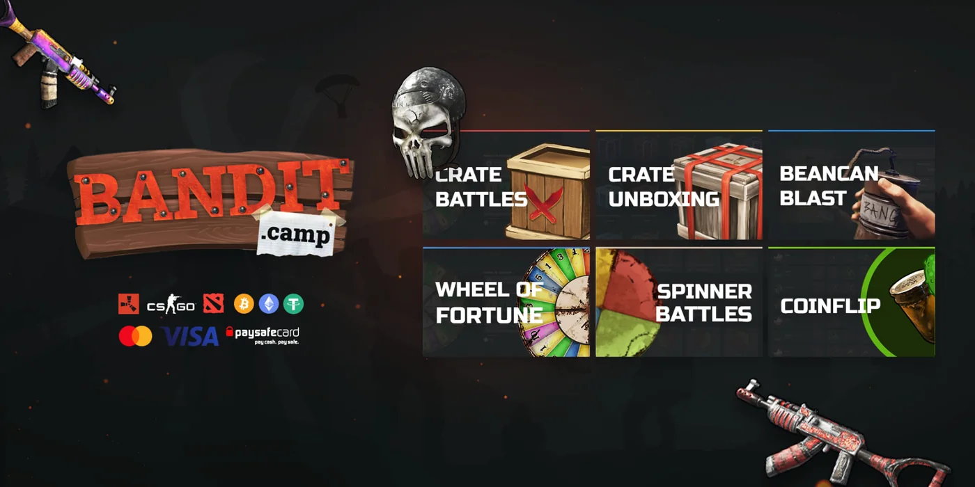Bandit Camp platform banner