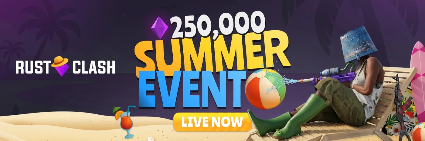 RustClash platform banner