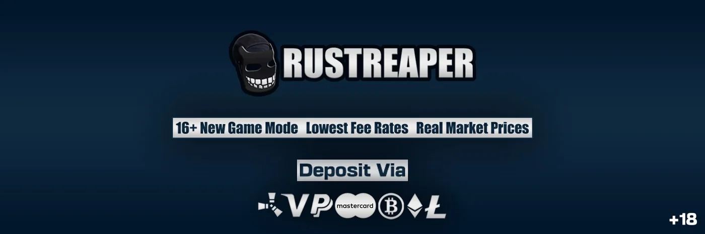 RustReaper platform banner