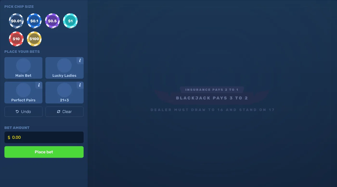RustReaper Blackjack table for Rust skin betting