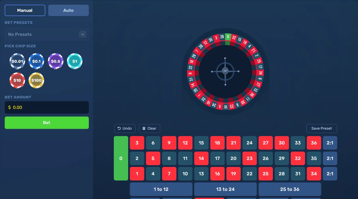 RustReaper Roulette game for Rust skin betting